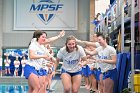 Senior Day  Swimming & Diving Senior Day 2024. - Photo by Keith Nordstrom : Wheaton, Swimming